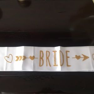Bride tribe 6 piece sash set